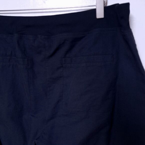 Lole Jala XL Womens Pants Black Lightweight Athleisure Linen Blend - Picture 7 of 15